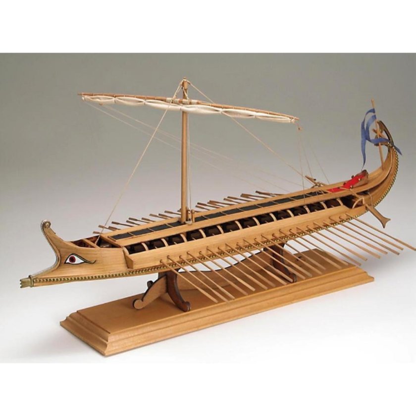 Модель корабля greek bireme масштаб 1:35