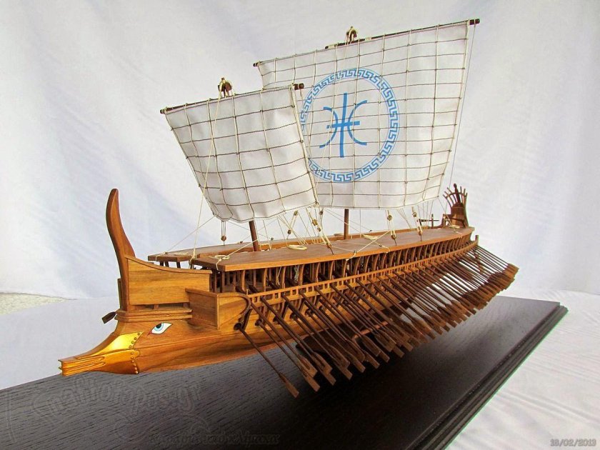 Унирема бирема трирема корабль