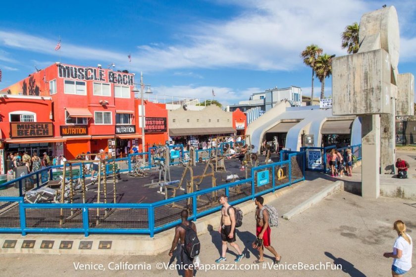 Лос Анджелес muscle Beach