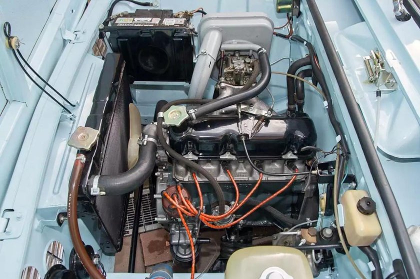 Fiat 124 мотор