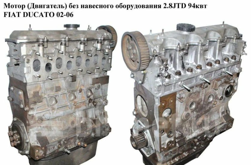Номер двигателя Фиат Дукато 2.8 дизель