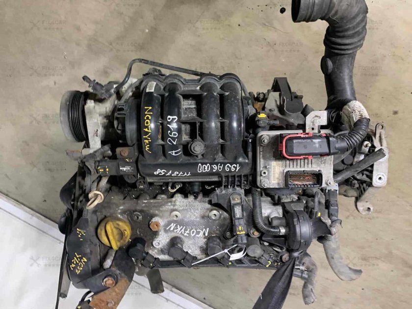 Двигатель фиат пунто 1.4