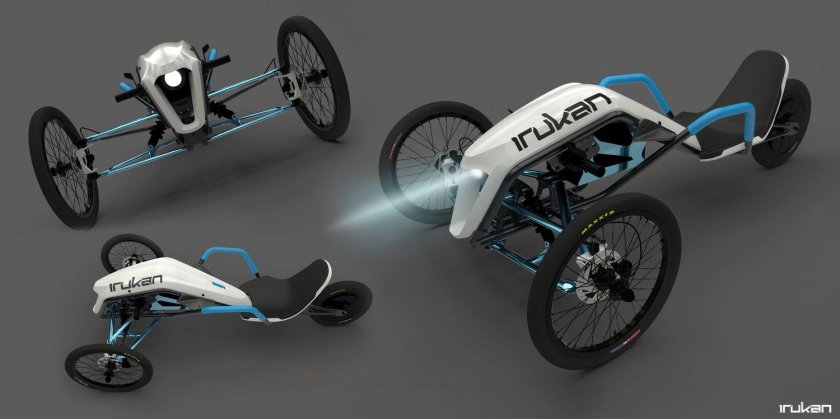 Веломобиль трайк лигерад