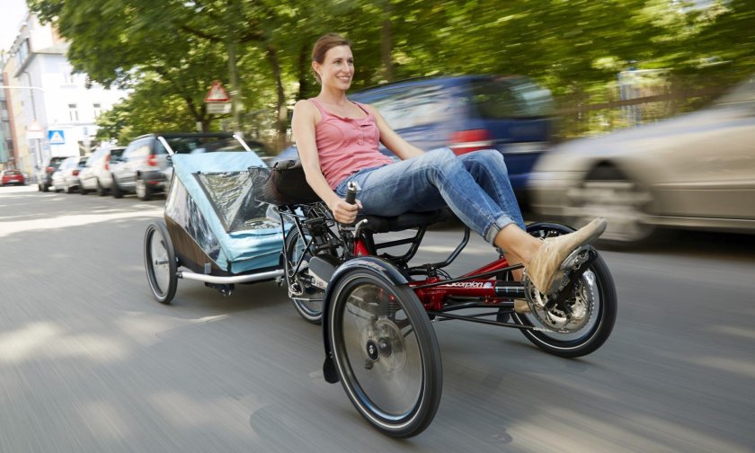 Веломобиль трайк лигерад