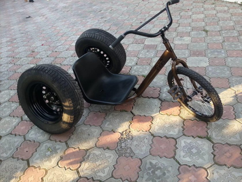 Самоделки вело трайк