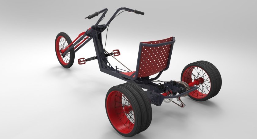 Женевский веломобиль трайк 5