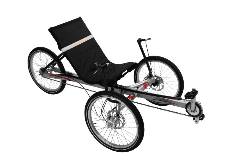 Трехколесный лежачий велотрайк