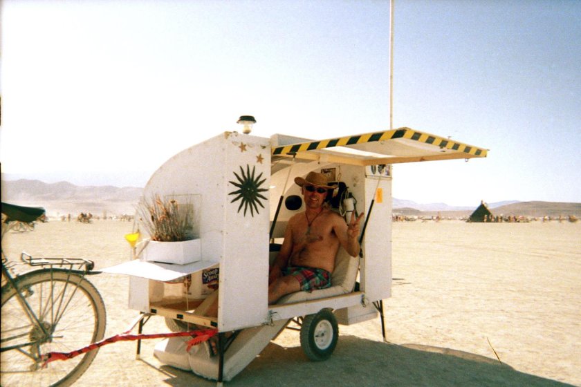 Велодом с прицепом