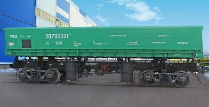 Вагон-самосвал (думпкар), модель 32-6982/32-6982-01