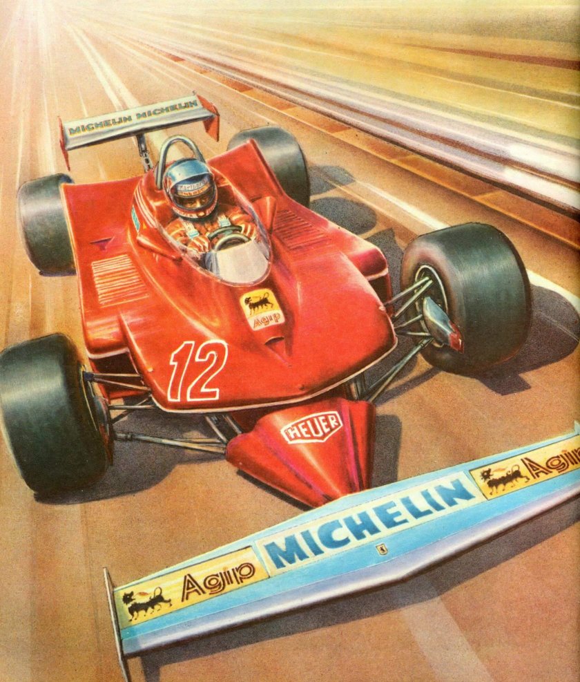 Michael turner формула 1 живопись