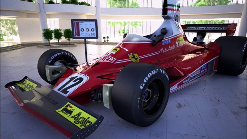 Ники Лауда на Феррари 312т