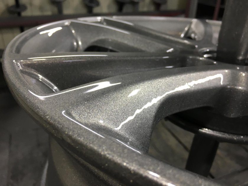 Порошковая краска "хром Силвер 2",