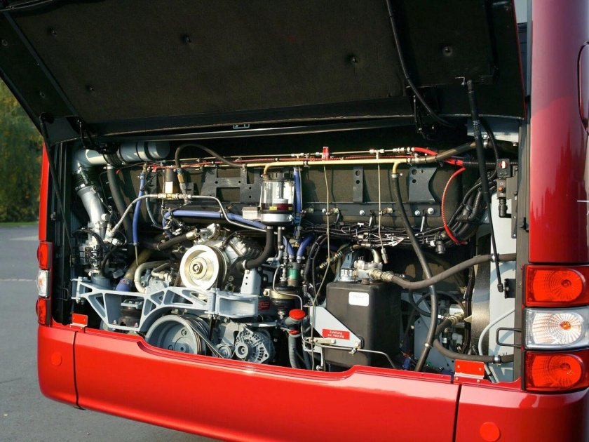 Двигатель автобуса ЛИАЗ