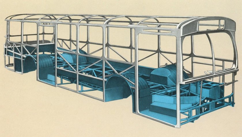 ПАЗ 672 каркас кузова