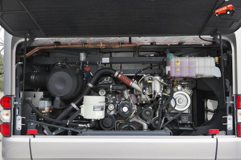 Моторный отсек ман ТГС