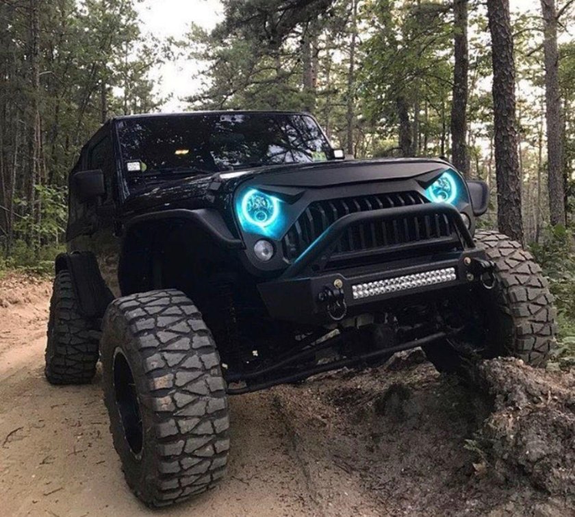 Джип Вранглер Рубикон для бездорожья