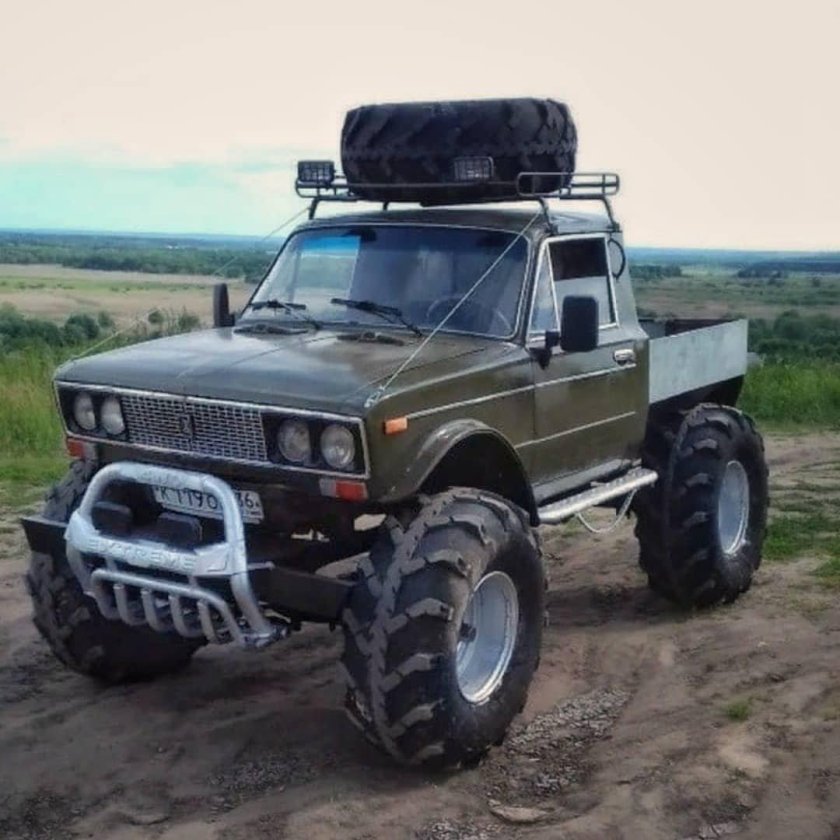 ВАЗ 2107 болотоход