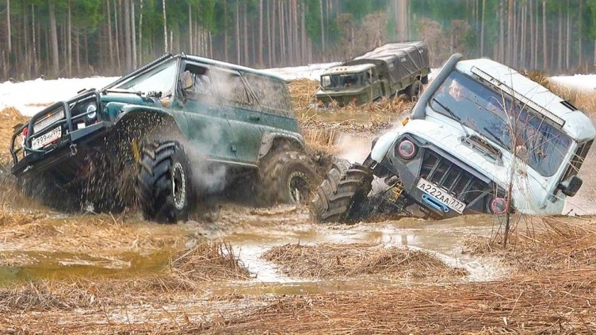 Тракторные колеса на УАЗ