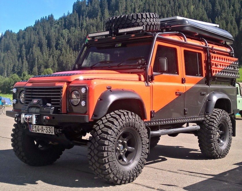 Ленд Ровер Дефендер 110 оффроад