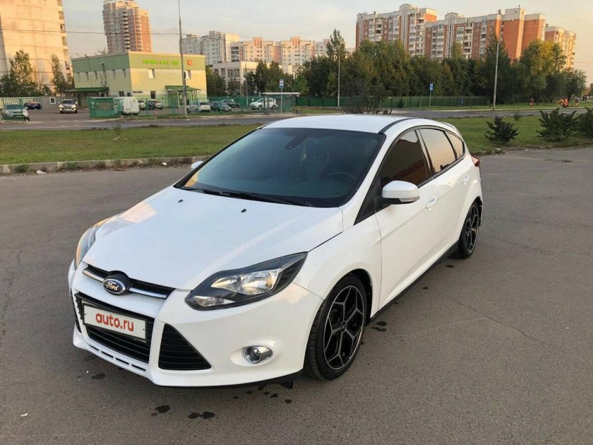 Форд фокус 3 белый