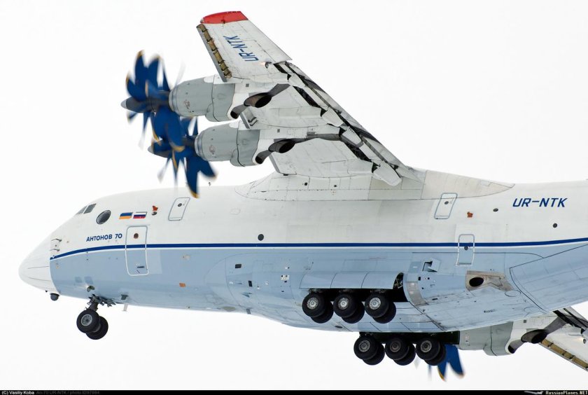 Ан 70 военно транспортный самолёт
