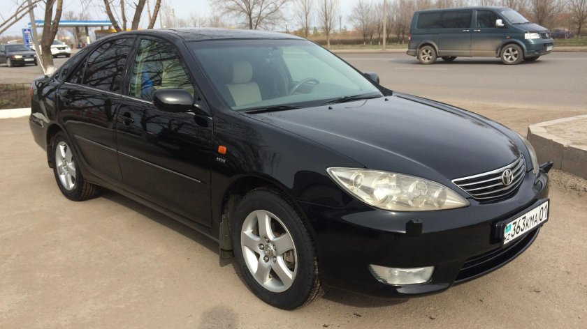 Тойота Камри 35 черная