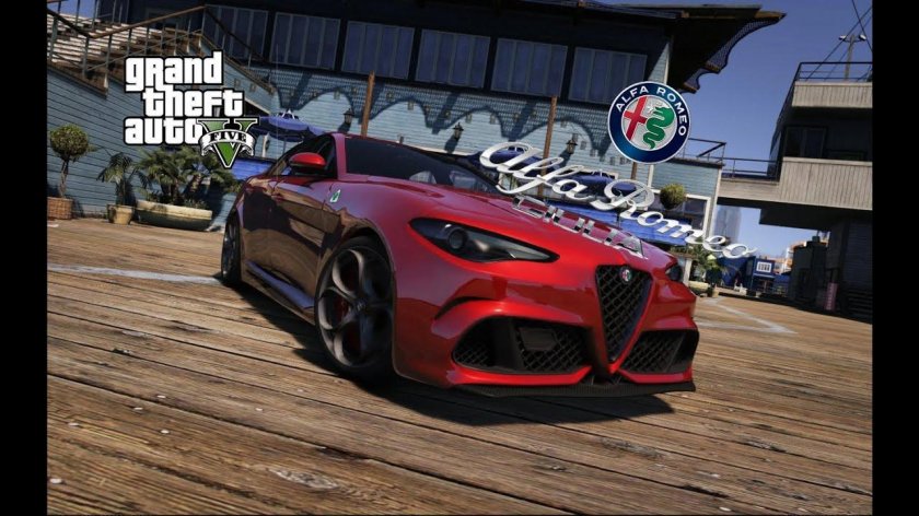 Альфа Ромео ГТА 5 РП