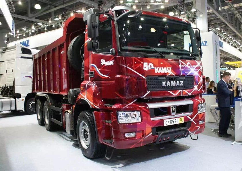 Новый самосвал КАМАЗ 6520 Люкс