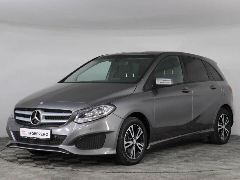 Серый mercedes-benz b-klasse
