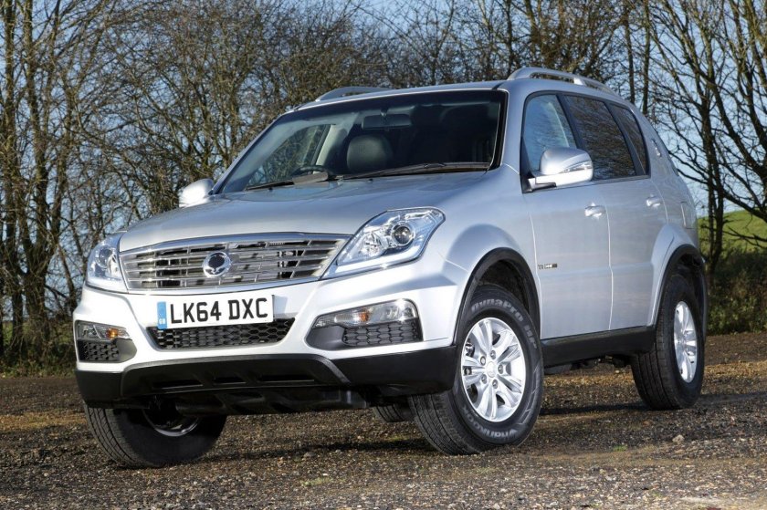 Корейский джип саньенг