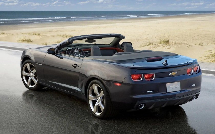 Шевроле Камаро кабриолет черный