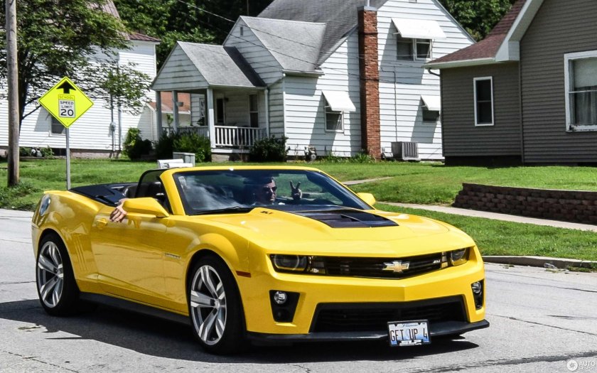 Chevrolet Camaro zl1 кабриолет