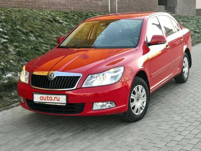 Skoda Octavia a5 Red
