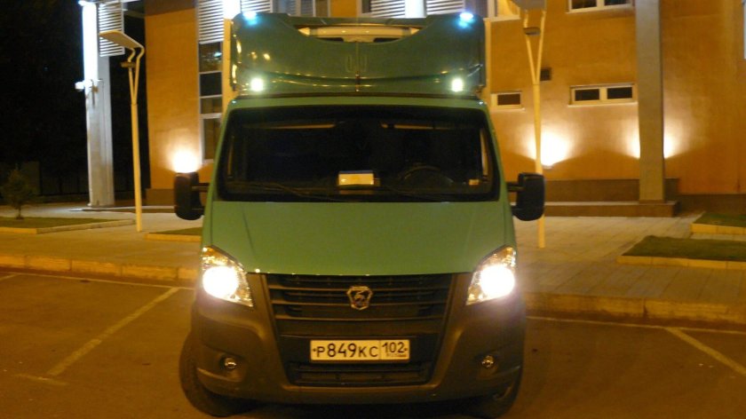 Газель Некст зеленая