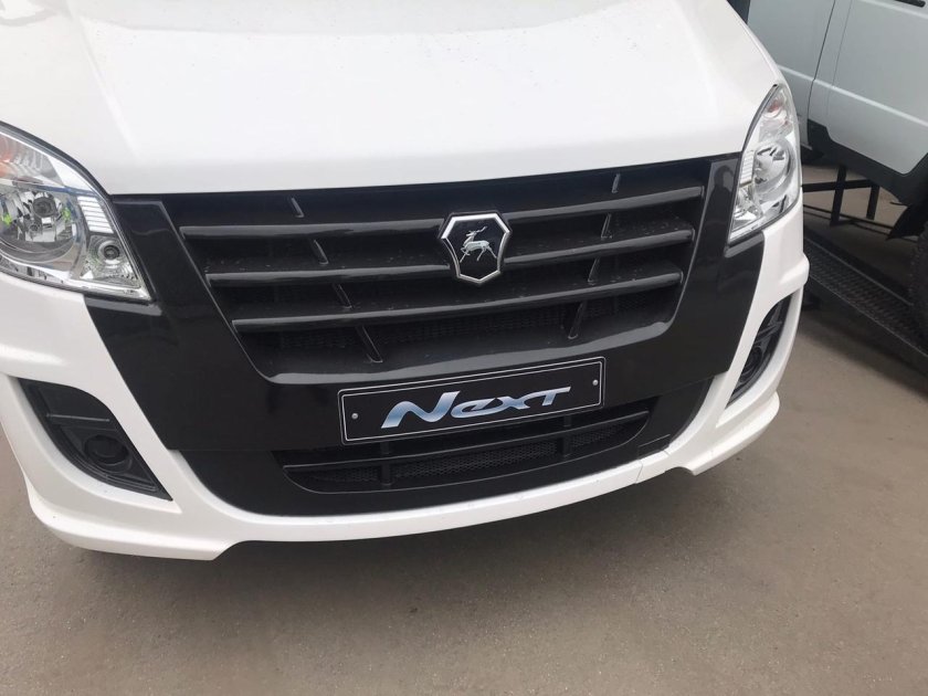 Передний бампер Газель Некст Луидор