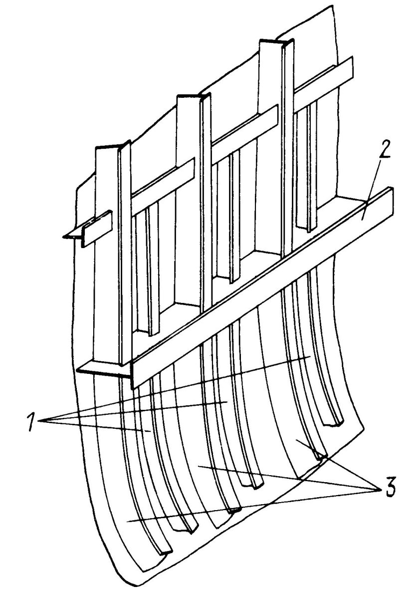 Шпангоут бимс Стрингер