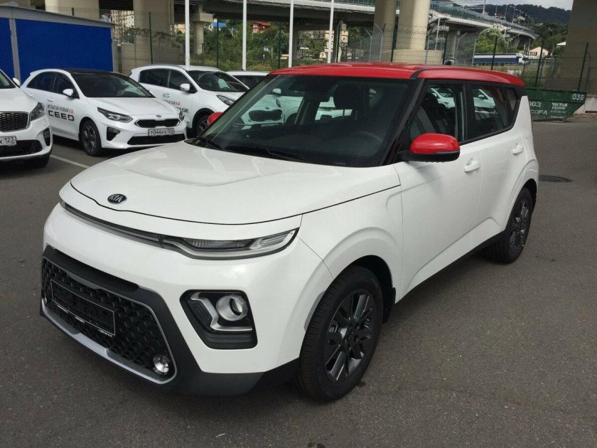 Киа соул 2020 белый