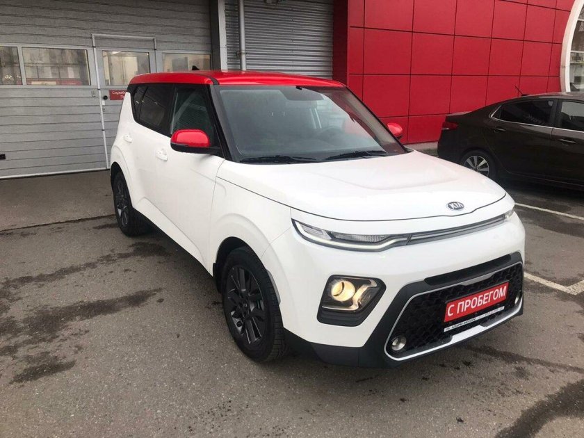 Киа соул 2020 белый