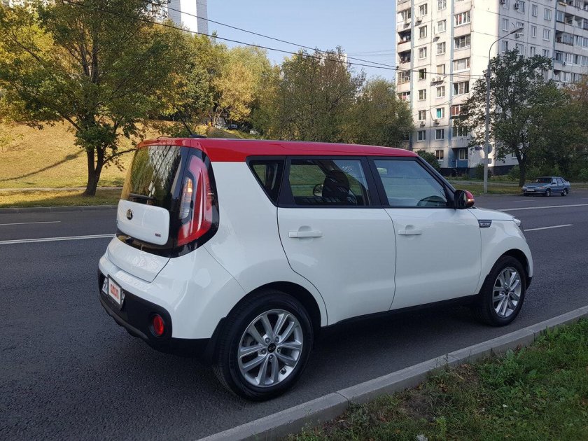 Киа соул 2018 белый