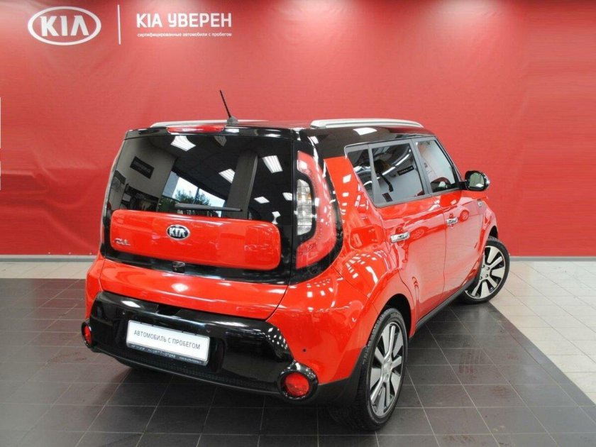 Киа соул 2015 красная