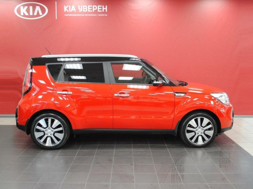 Киа соул 2015 красная