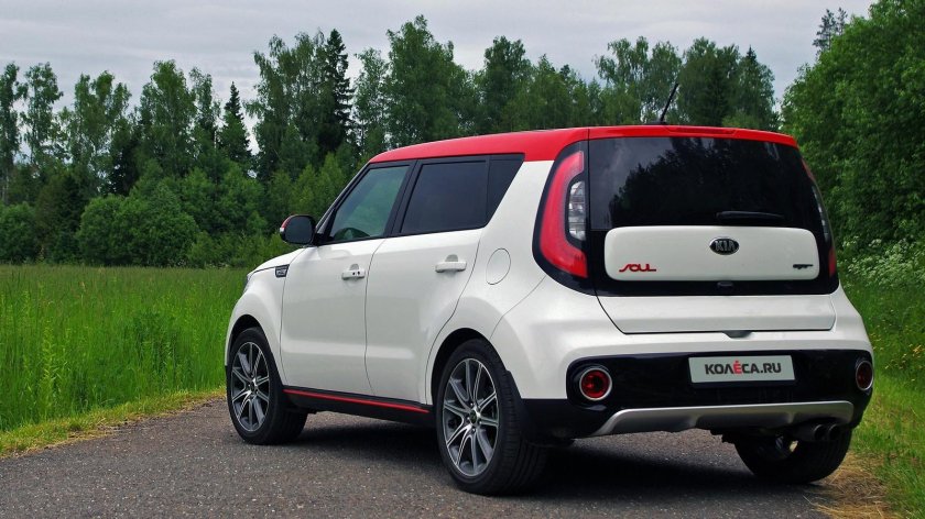 Киа соул 2017 с красной крышей