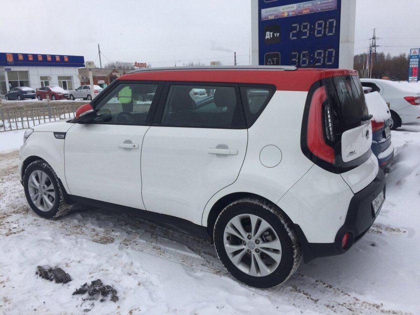 Киа соул белая 2015
