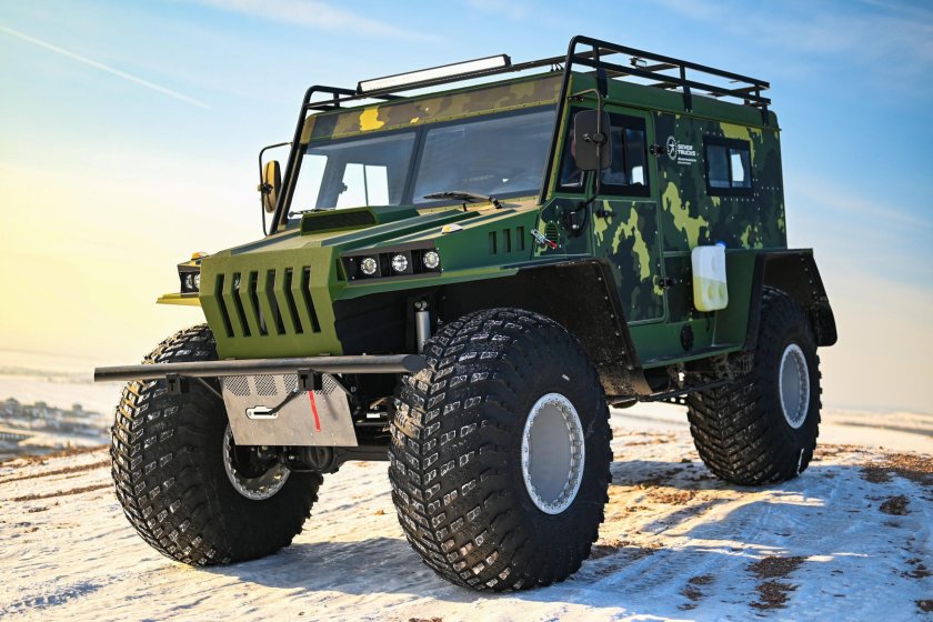 Снегоболотоход север трак