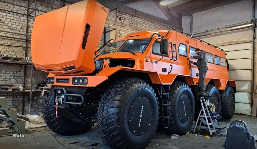 Вездеход русак 8х8