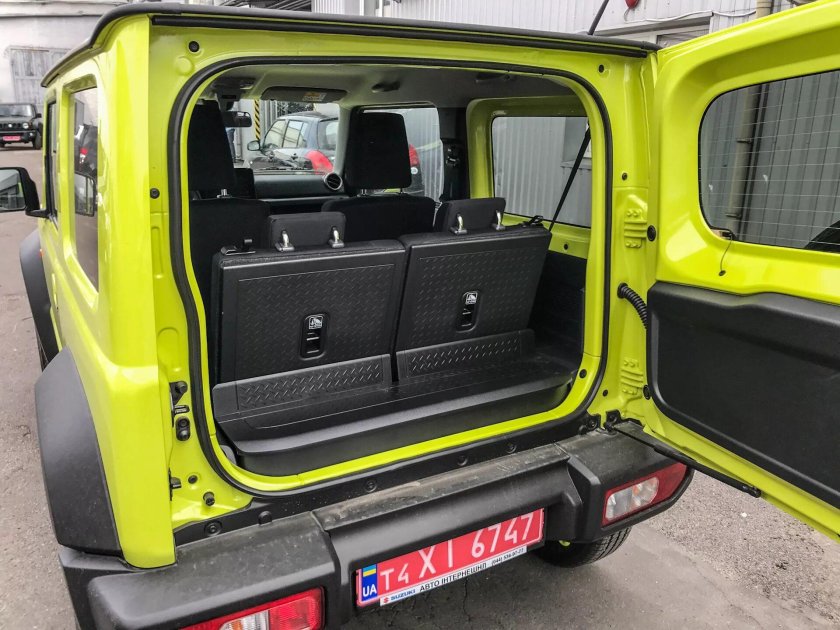 Suzuki Jimny 2019 багажник