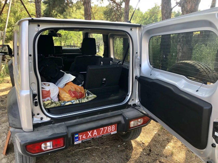Suzuki Jimny багажник