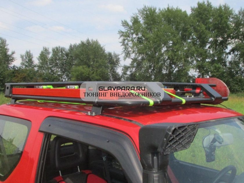 Suzuki Jimny экспедиционный багажник