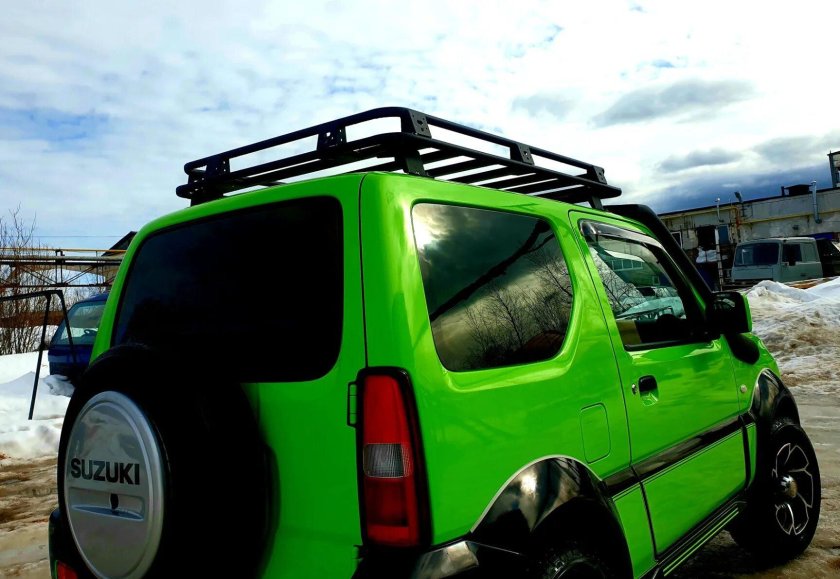 Suzuki Jimny экспедиционный багажник