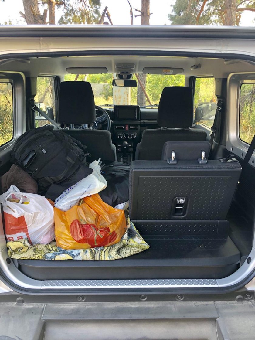 Suzuki Jimny багажник